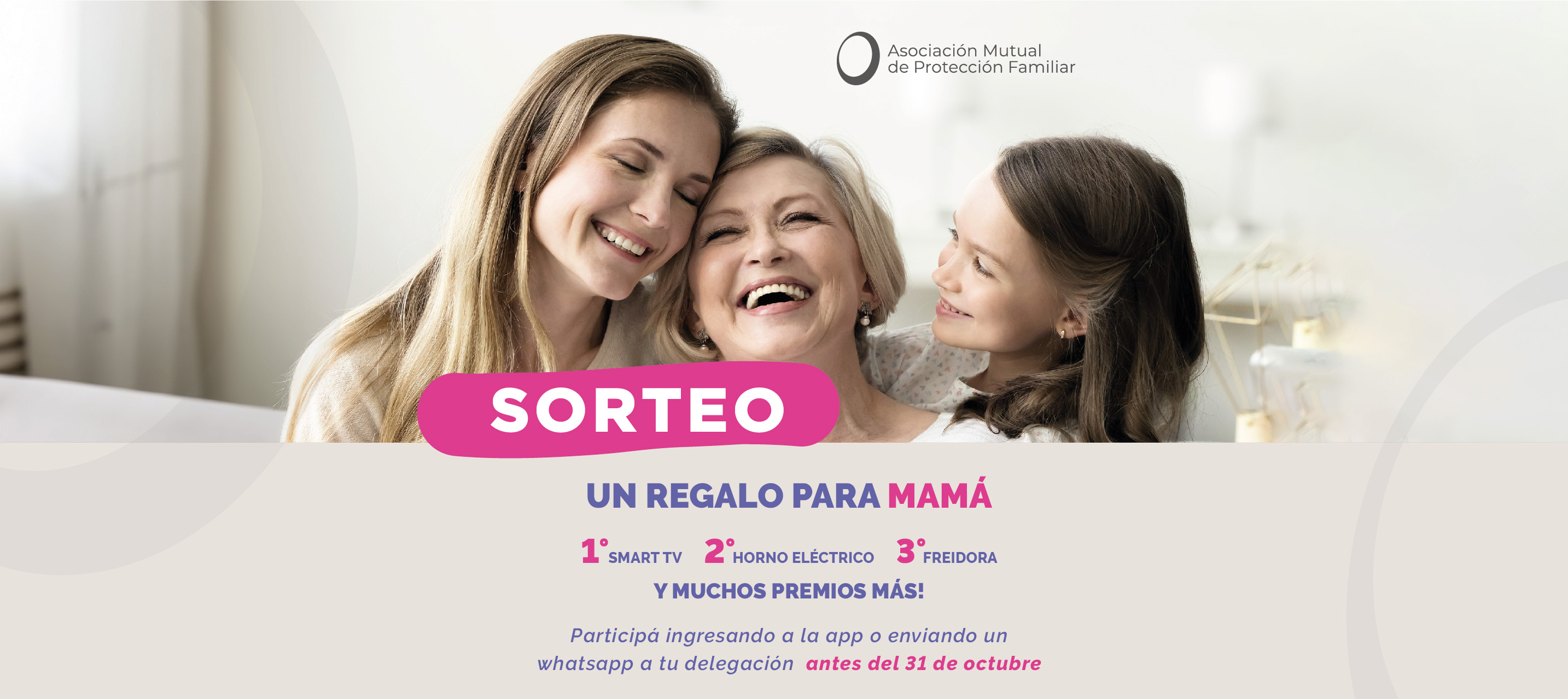 ¡Sorteo del Día de las Madres en AMPF!