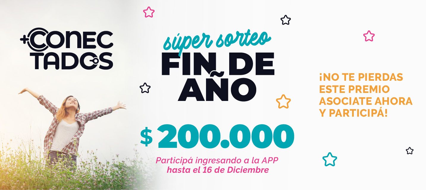 Conectados sorteo de fin de año